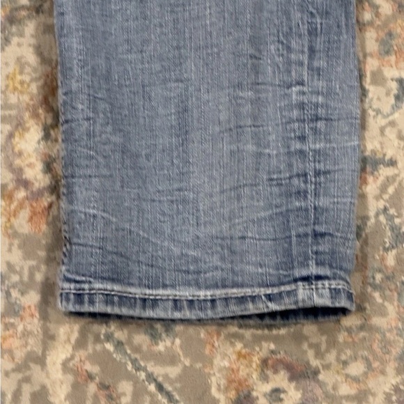 BKE Buckle Nolan Straight Leg 5 Pocket Jeans Mens 34L  Stretch Denim Faded - Picture 7 of 15